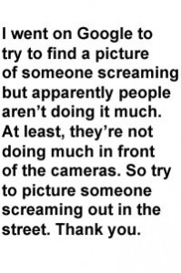 screaming-in-the-street
